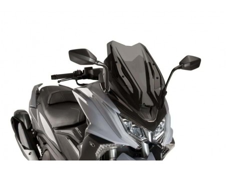 Windshield PUIG V-TECH LINE SPORT dark smoke