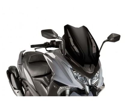 Windshield PUIG V-TECH LINE SPORT Negru