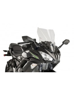 Parbriz PUIG RACING 9711W transparent KAWASAKI NINJA 650 17' KAWASAKI NINJA 650 17' KAWASAKI NINJA 650 17'