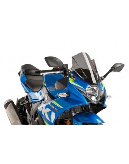 Parbriz PUIG RACING 9722F fumuriu inchis SUZUKI GSX-R250 17'C/DARK SUZUKI GSX-R250 17'C/DARK SUZUKI GSX-R250 17'C/DARK