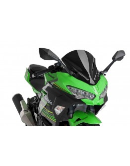 Parbriz PUIG RACING 9976N Negru KAWASAKI NINJA 400 18' KAWASAKI NINJA 400 18' KAWASAKI NINJA 400 18'