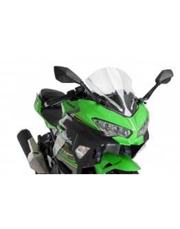 Parbriz PUIG RACING 9976W transparent KAWASAKI NINJA 400 18' KAWASAKI NINJA 400 18' KAWASAKI NINJA 400 18'