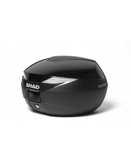 Top case cu capac colorat SHAD SH39 Black metal