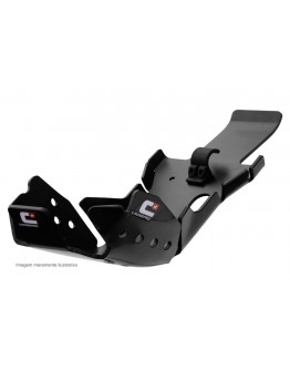 Scut protectie din plastic CROSSPRO model PRO-LINK DTC ENDURO: BETA RR 125 '18-'20 culoare Negru