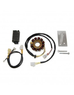 Stator alternator ELECTROSPORT - KTM EXC 400/450/520/525 HIGH POWER (3 fazic, 250W) set cu regulator