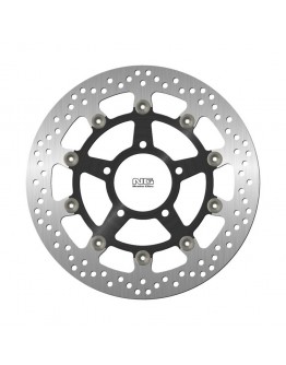 Disc frana fata NG -  TRIUMPH DAYTONA 600 '03-07, 650 '05-06, TT 600 '00-04, SPEED FOUR 600 '02-06 flotant (centru aluminiu) (310X78X5) (5X10,5MM) flotant (centru aluminiu)