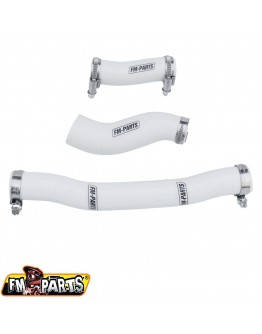 Kit furtune radiator silicon FM-Parts KTM EXC 250/300 TPI '20-'23, HUSQVARNA TE/TEI 250/300 TPI '20-'23 ,GAS-GAS EC 250/300 TPI '20-'23 Culoare Alb