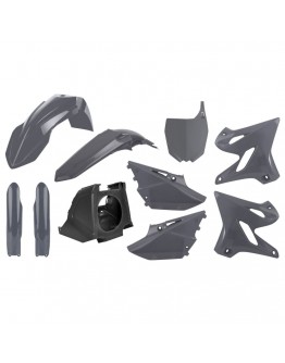 Kit plastice POLISPORT - YAMAHA YZ 125/250 '02-'21 (YZ 125/250 '21) - Culoare Gri