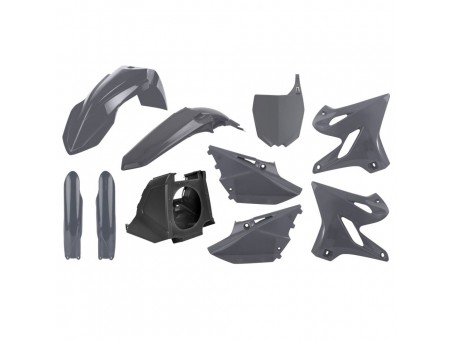 Kit plastice POLISPORT - YAMAHA YZ 125/250 '02-'21 (YZ 125/250 '21) - Culoare Gri