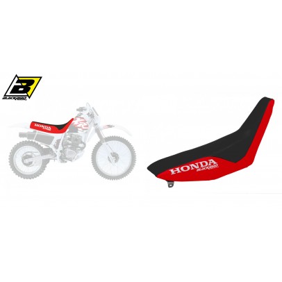 Husă șa BLACKBIRD HONDA XR 250/350 '88-'95, culoare Rosu+Negru, Logo Honda