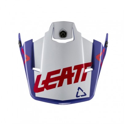 Leatt vizor pentru casca GPX 3.5 V20.2 Royal - Alb/Albastru/Rosu