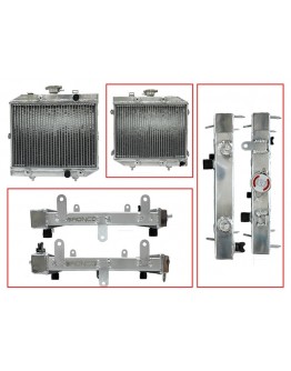 Radiator BRONCO HONDA TRX 500FA/FGA FOREMAN/RUBIKON '01-04 (intarit cu capacitate marita) (buc)