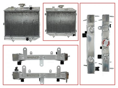 Radiator BRONCO HONDA TRX 500FA/FGA FOREMAN/RUBIKON '01-04 (intarit cu capacitate marita) (buc)