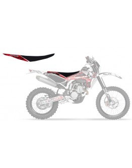 Husă șa BLACKBIRD HUSQVARNA CR/WR 125 '09-'13; TE/TC 250/310 '08-'13, TE/TC 250/450/510 '08-'10 culoare Negru Rosu