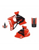 Kit grafic BLACKBIRD HONDA CR 80 '96-'02 DREAM 4 culoare Rosu Negru