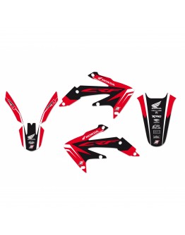 Kit grafic BLACKBIRD HONDA CRF 450X '04-'16 DREAM 4 culoare Rosu Negru