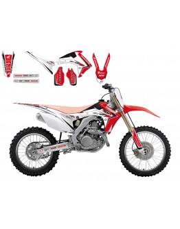 Kit grafic BLACKBIRD HONDA CRF 250R '14-'17, CRF 450R '13-'16 LINEAR