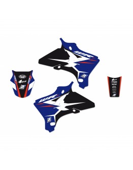 Kit grafic BLACKBIRD YAMAHA WR 250F '05-'06, WR 450F '05-'06 DREAM 4 culoare Albastru Negru