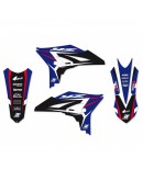 Kit grafic BLACKBIRD YAMAHA YZ 250F '10-'13 DREAM 4 culoare Albastru Negru