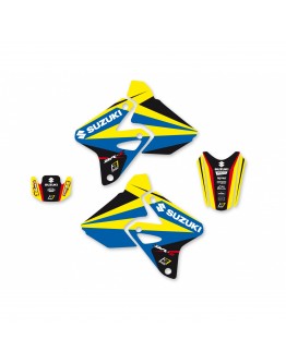 Kit grafic BLACKBIRD SUZUKI DRZ 400 '00-'23 DREAM 4 culoare Galben Albastru