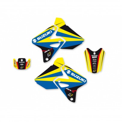 Kit grafic BLACKBIRD SUZUKI DRZ 400 '00-'23 DREAM 4 culoare Galben Albastru