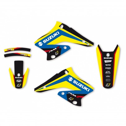 Kit grafic BLACKBIRD SUZUKI RMZ 250 '04-'06 DREAM 4 culoare Albastru Galben Negru