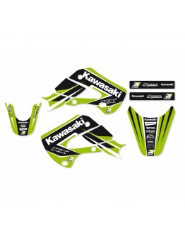 Kit grafic BLACKBIRD KAWASAKI KX 65 '00-'23 DREAM 4 culoare Verde Negru