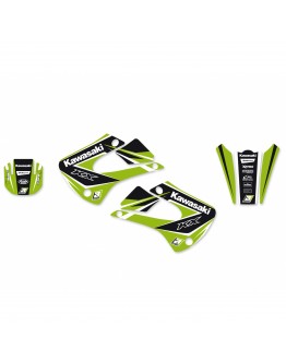 Kit grafic BLACKBIRD KAWASAKI KX 85 '01-'13 DREAM 4 culoare Verde Negru