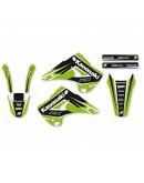 Kit grafic BLACKBIRD KAWASAKI KX 125/250 '03-'08 DREAM 4 culoare Verde Negru