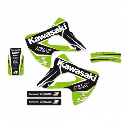 Kit grafic BLACKBIRD KAWASAKI KLX 300 '97-'08 DREAM 4