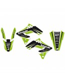 Kit grafic BLACKBIRD KAWASAKI KX 250F '09-'12 DREAM 4 culoare Verde Negru