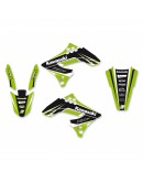 Kit grafic BLACKBIRD KAWASAKI KX 450F '09-'11 DREAM 4 culoare Verde Negru