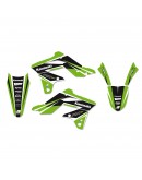 Kit grafic BLACKBIRD KAWASAKI KX 250F '13-'16 DREAM 4 culoare Verde Negru