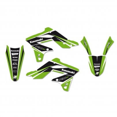 Kit grafic BLACKBIRD KAWASAKI KX 250F '13-'16 DREAM 4 culoare Verde Negru