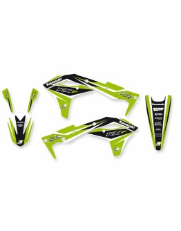 Kit grafic BLACKBIRD KAWASAKI KX 250F '17-'20 DREAM 4 culoare Verde Negru