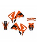 Kit grafic BLACKBIRD KTM EXC '01-'02 DREAM 4 culoare Portocaliu Negru