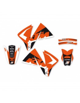 Kit grafic BLACKBIRD KTM EXC '01-'02 DREAM 4 culoare Portocaliu Negru