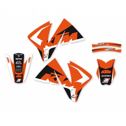 Kit grafic BLACKBIRD KTM EXC '01-'02 DREAM 4 culoare Portocaliu Negru