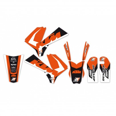 Kit grafic BLACKBIRD KTM SX 85 '06-'12 DREAM 4 culoare Portocaliu Negru