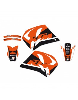 Kit grafic BLACKBIRD KTM 2T '93-'97 (2 STROKE ALL MODELS) DREAM 4 culoare Portocaliu Negru