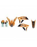 Kit grafic BLACKBIRD KTM SX 65 '09-'15 DREAM 4 culoare Portocaliu Negru