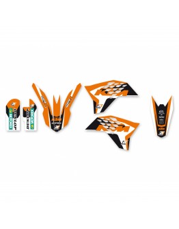 Kit grafic BLACKBIRD KTM SX 65 '09-'15 DREAM 4 culoare Portocaliu Negru