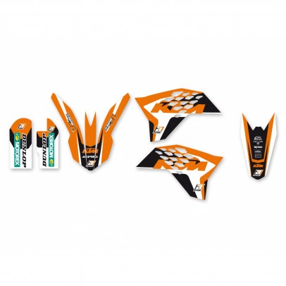 Kit grafic BLACKBIRD KTM SX 65 '09-'15 DREAM 4 culoare Portocaliu Negru