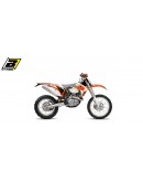 Kit grafic BLACKBIRD KTM SX/SX-F '11-'12, EXC/EXC-F '12-'13 DREAM 4 culoare Portocaliu Negru