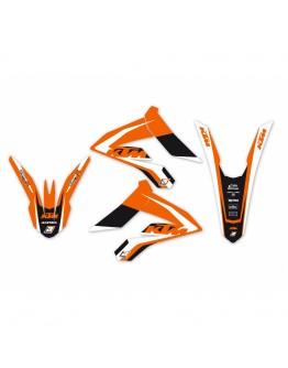 Kit grafic BLACKBIRD KTM FREERIDE 250 '12-'23 DREAM 4 culoare Portocaliu Alb Negru