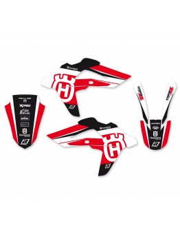 Kit grafic BLACKBIRD HUSQVARNA CR/WR 125/250 '09-'13, TE/TC 250/450/510 '08-'10, TE/TC 250/310 '08-'13 DREAM 4