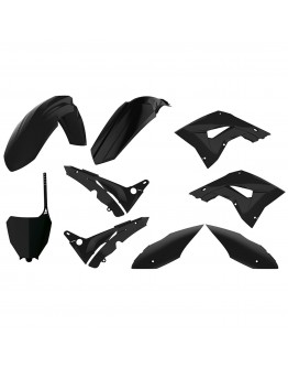 Kit plastice POLISPORT - HONDA CR 125/250 '04-'07 - Negru