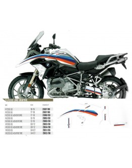 Kit grafic BLACKBIRD BMW R 1200GS ADVENTURE '14-'18 (CLASSIC LINE)