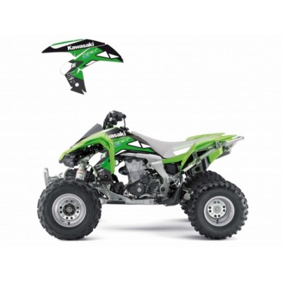 Kit grafic BLACKBIRD KAWASAKI KFX 450 '08-'15 DREAM 2 culoare Negru Verde