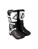 Cizme Copii Offroad Leatt Cross 3.5 Junior - Alb/Negru